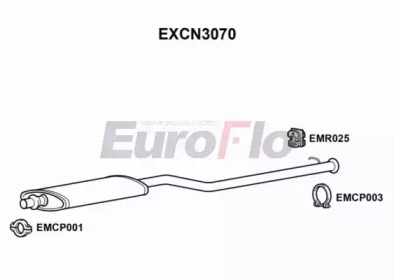 Амортизатор EuroFlo 0 4941 EXCN3070
