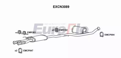 Амортизатор EuroFlo 0 4941 EXCN3089