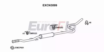 Амортизатор EuroFlo 0 4941 EXCN3099