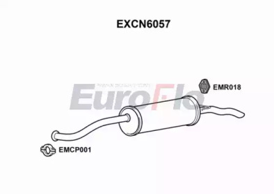 Амортизатор EuroFlo 0 4941 EXCN6057