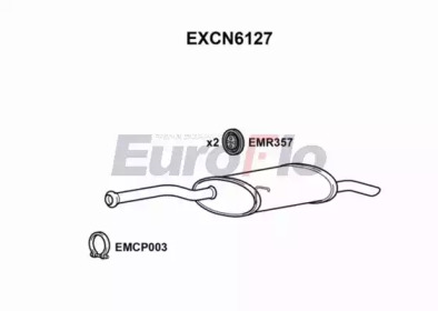 Амортизатор EuroFlo 0 4941 EXCN6127