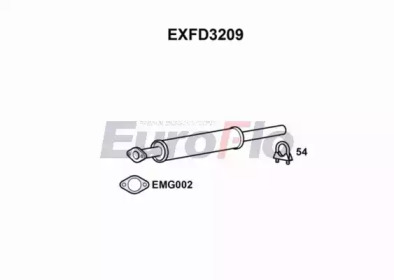 Амортизатор EuroFlo 0 4941 EXFD3209