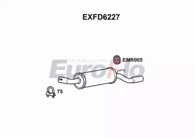 Амортизатор EuroFlo 0 4941 EXFD6227