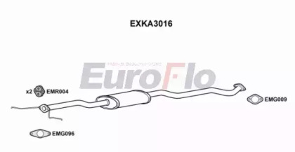 Амортизатор EuroFlo 0 4941 EXKA3016