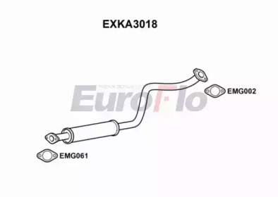 Амортизатор EuroFlo 0 4941 EXKA3018
