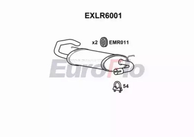 Амортизатор EuroFlo 0 4941 EXLR6001