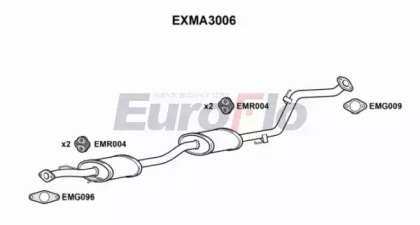 Амортизатор EuroFlo 0 4941 EXMA3006