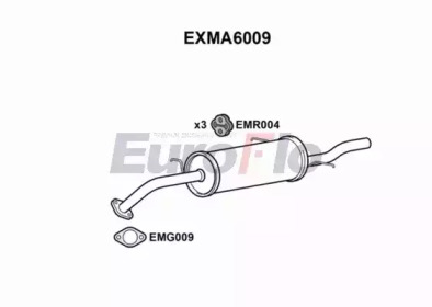 Амортизатор EuroFlo 0 4941 EXMA6009