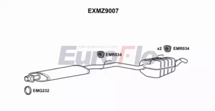 Амортизатор EuroFlo 0 4941 EXMZ9007