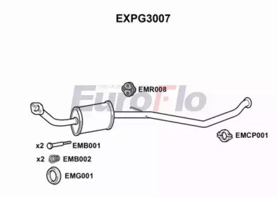 Амортизатор EuroFlo 0 4941 EXPG3007