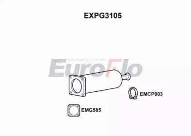 Амортизатор EuroFlo 0 4941 EXPG3105