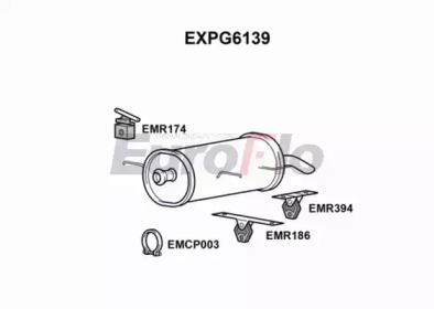 Амортизатор EuroFlo 0 4941 EXPG6139