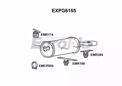 Амортизатор EuroFlo 0 4941 EXPG6155