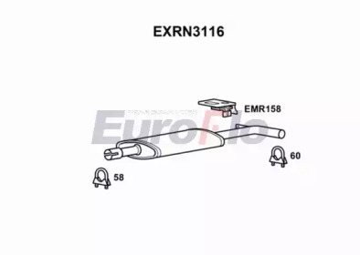 Амортизатор EuroFlo 0 4941 EXRN3116
