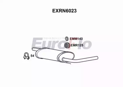 Амортизатор EuroFlo 0 4941 EXRN6023