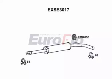 Амортизатор EuroFlo 0 4941 EXSE3017