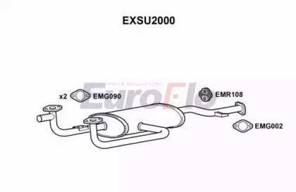 Трубка EuroFlo 0 4941 EXSU2000