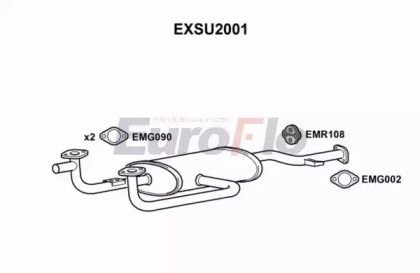 Трубка EuroFlo 0 4941 EXSU2001