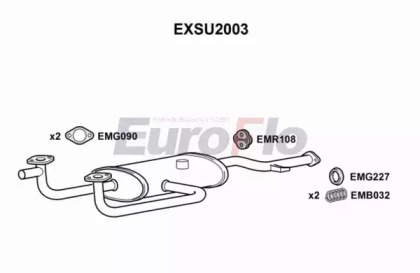 Трубка EuroFlo 0 4941 EXSU2003