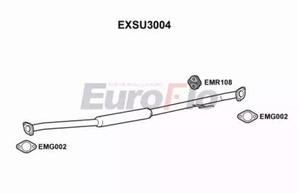 Амортизатор EuroFlo 0 4941 EXSU3004