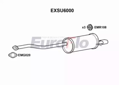 Амортизатор EuroFlo 0 4941 EXSU6000