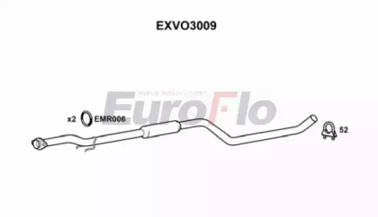 Амортизатор EuroFlo 0 4941 EXVO3009
