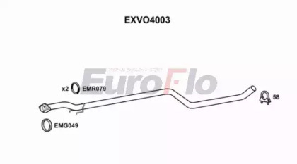 Трубка EuroFlo 0 4941 EXVO4003