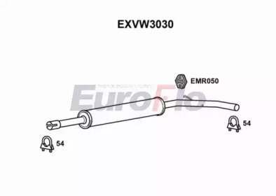 Амортизатор EuroFlo 0 4941 EXVW3030