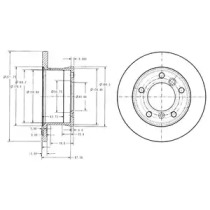 Тормозной диск Drive+ DP1010.11.0122
