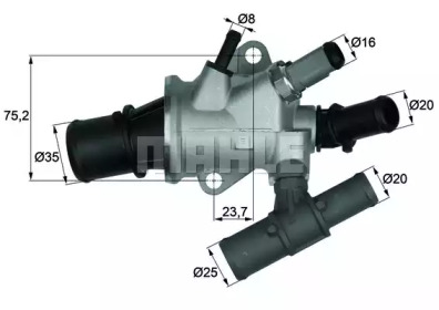 Термостат BEHR THERMOT-TRONIK TI 168 88