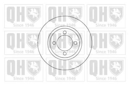 Тормозной диск QUINTON HAZELL BDC3346