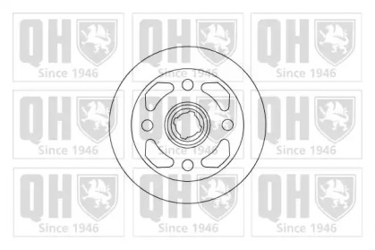 Тормозной диск QUINTON HAZELL BDC3586