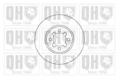 Тормозной диск QUINTON HAZELL BDC4643