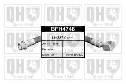 Патрубок QUINTON HAZELL BFH4748