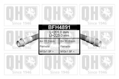 Патрубок QUINTON HAZELL BFH4891