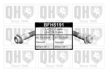 Патрубок QUINTON HAZELL BFH5191