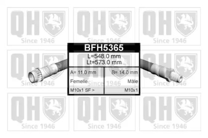 Патрубок QUINTON HAZELL BFH5365