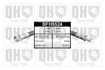 Шланг гальмівний QUINTON HAZELL BFH5524