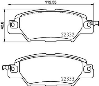 

Колодки тормозные BREMBO P49053