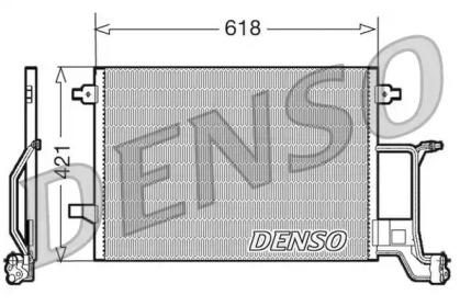 Радиатор кондиционера DENSO DCN02015