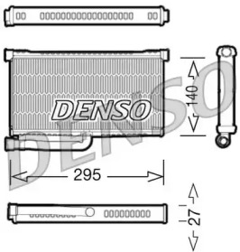 Радіатор опалення салону DENSO DRR02004