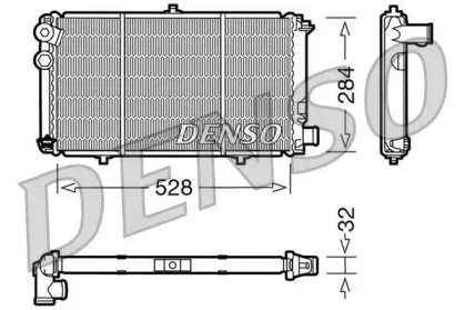 Теплообменник DENSO DRM07001