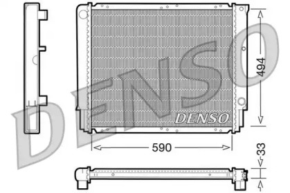 Теплообменник DENSO DRM33050