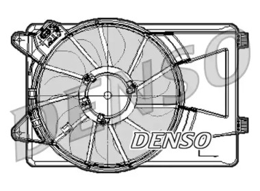 Вентилятор радиатора DENSO DER09301