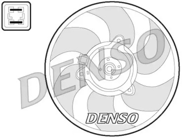 Вентилятор DENSO DER07008