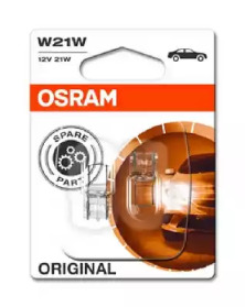 Лампа W21W 21W W3x16d к-т 2шт. OSRAM 7505-02B