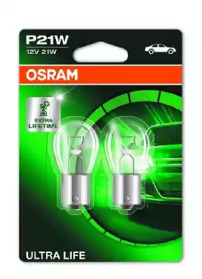 Лампа P21W BA15s Ultra Life к-т 2шт. OSRAM 7506ULT-02B