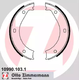 Колодки гальмівні барабанні ZIMMERMANN 10990.103.1