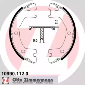 Колодки гальмівні барабанні ZIMMERMANN 10990.112.0