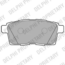 Колодки тормозные задние DELPHI LP2052